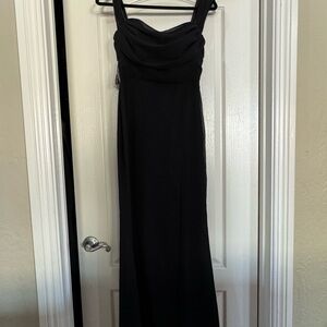 Black Bridesmaid Dress